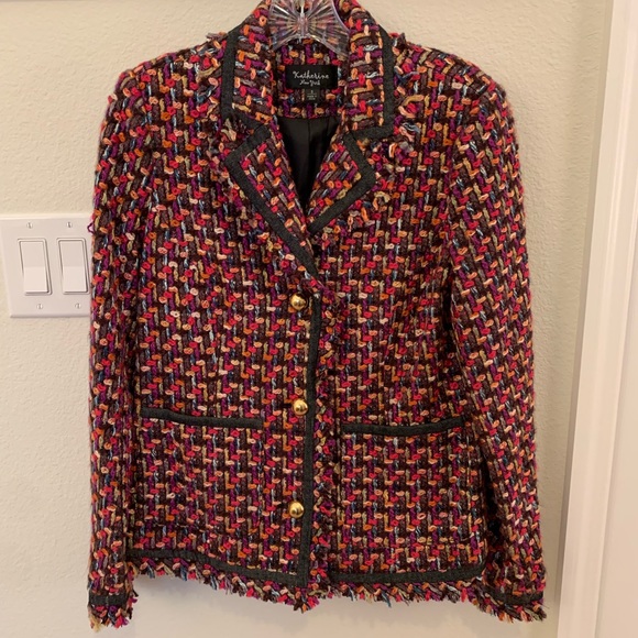 Jackets & Coats Katherine New York Tweed Jacket Poshmark
